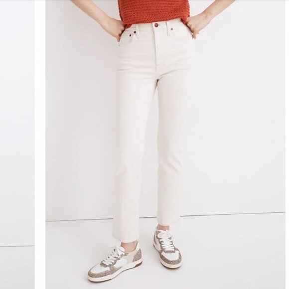 MADEWELL Slim Demi-Boot Jeans in Vintage Canvas Wash - Limited Edition NWT - Picture 11 of 13